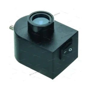 Detachable LED illumination of the microscope lamp