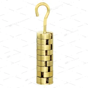 SET OF MASSES, BRASS 200g
