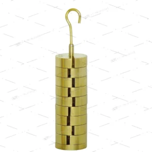 SET OF MASSES, BRASS 1000g