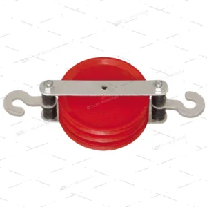 PULLEY-TRIPLE PARALLEL PLASTIC