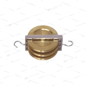 PULLEY-TRIPLE PARALLEL BRASS