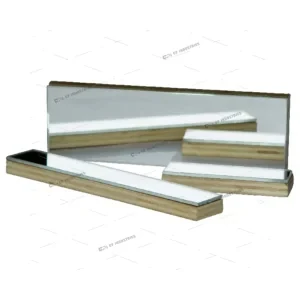 PLANE MIRROR, GLASS, MOUNTED