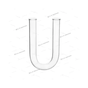 ABSORPTION TUBE U-FORM BOROSILICATE GLASS.