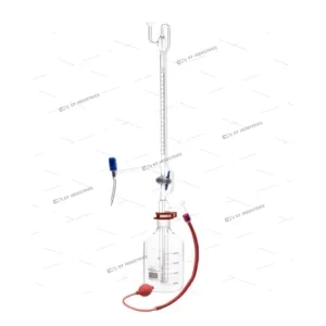 BURETTE, AUTOMATIC ZERO, BOROSILICATE GLASS